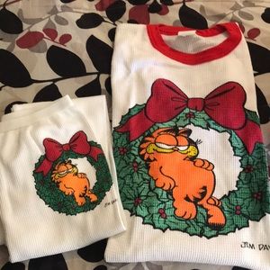 Vintage Garfield thermal set